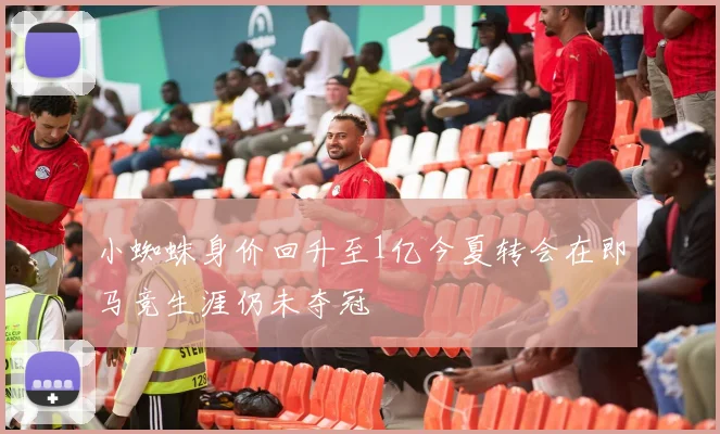 小蜘蛛身价回升至1亿今夏转会在即马竞生涯仍未夺冠
